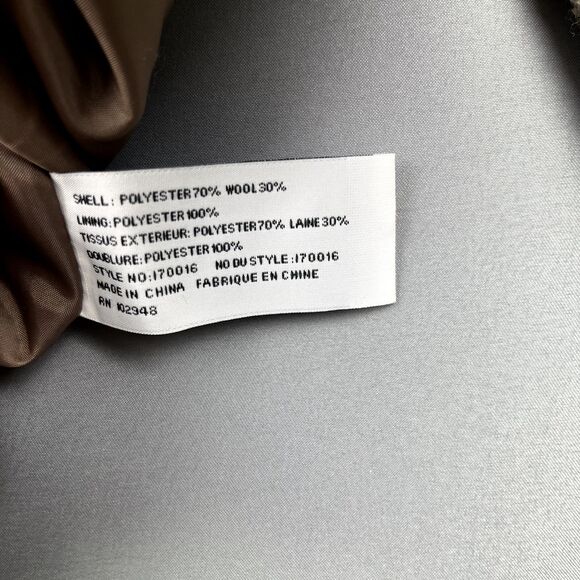 Coldwater Creek Woven Textured Women's Blazer Jacket Tulle Trim Size L‎ - Picture 11 of 16